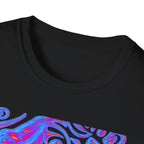 AZTEC Abstract Neon Graffiti T-Shirt
